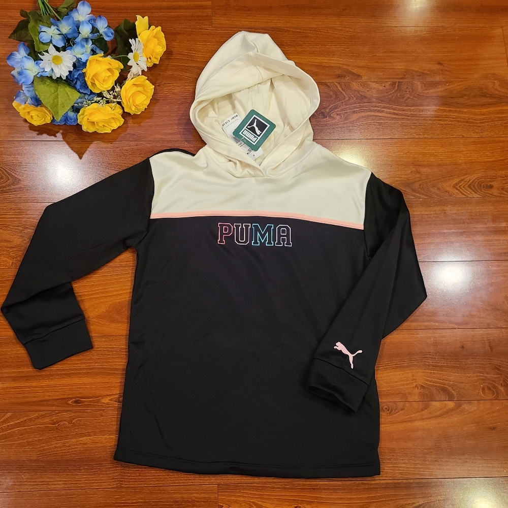 Puma Pullover Hoodie Sweater Size Kids Med & Xlarge